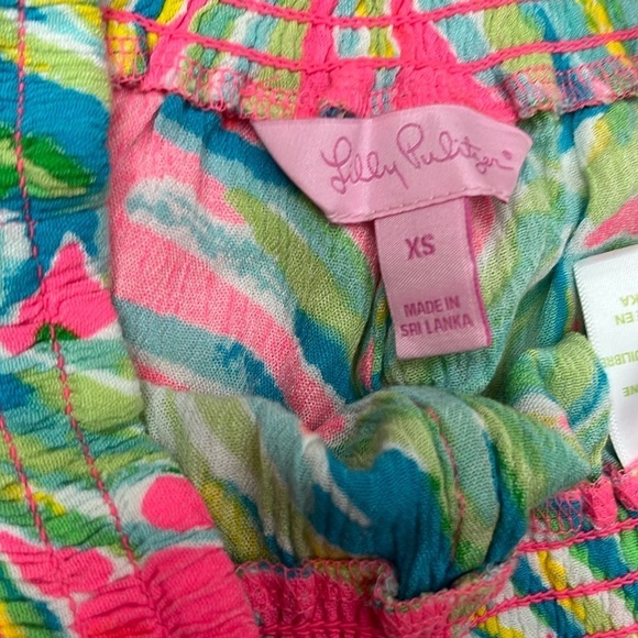 NWOT LILLY PULITZER Tropical Print Shorts Sri Lanka Size XS - Picture 4 of 13
